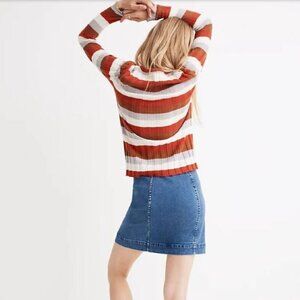 Madewell Clarkwell Pullover Sweater in Stripe